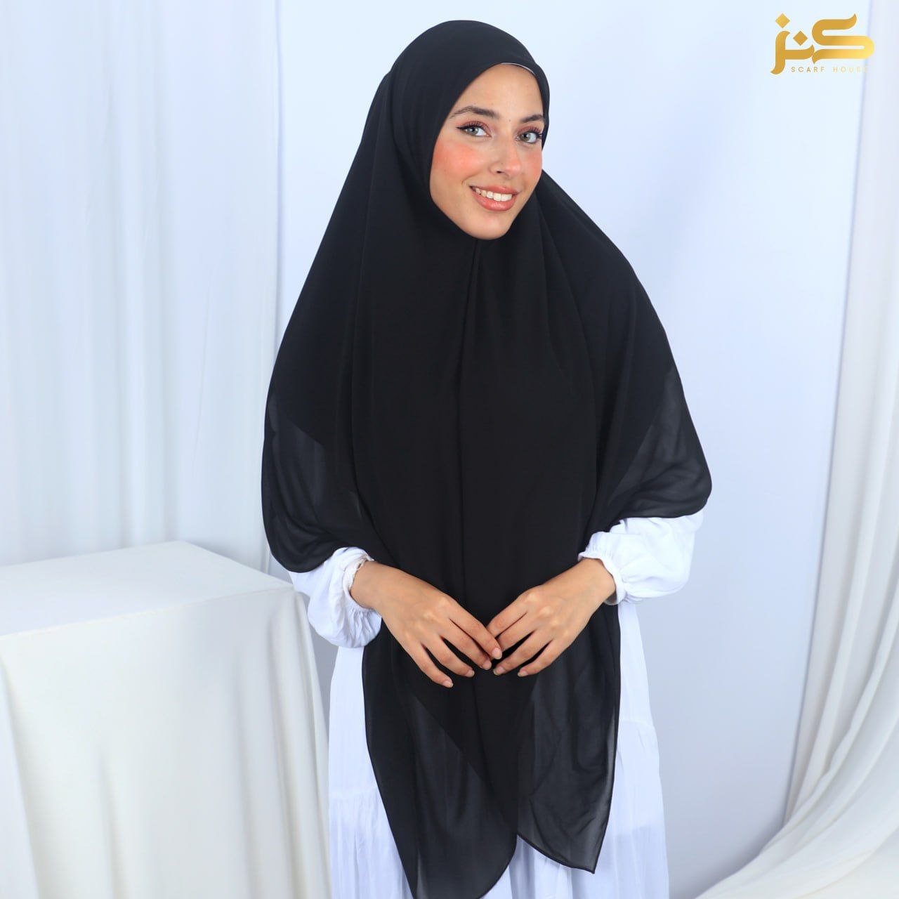 Black Khimar 130*130