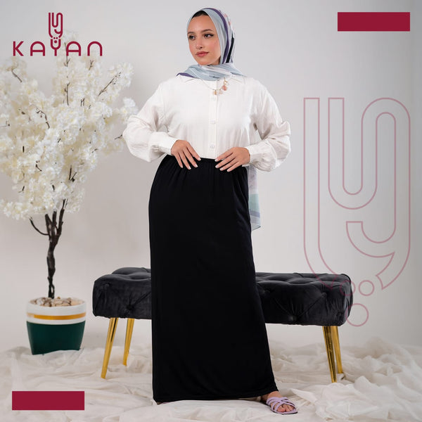 Basic skirt under dress or Abaya