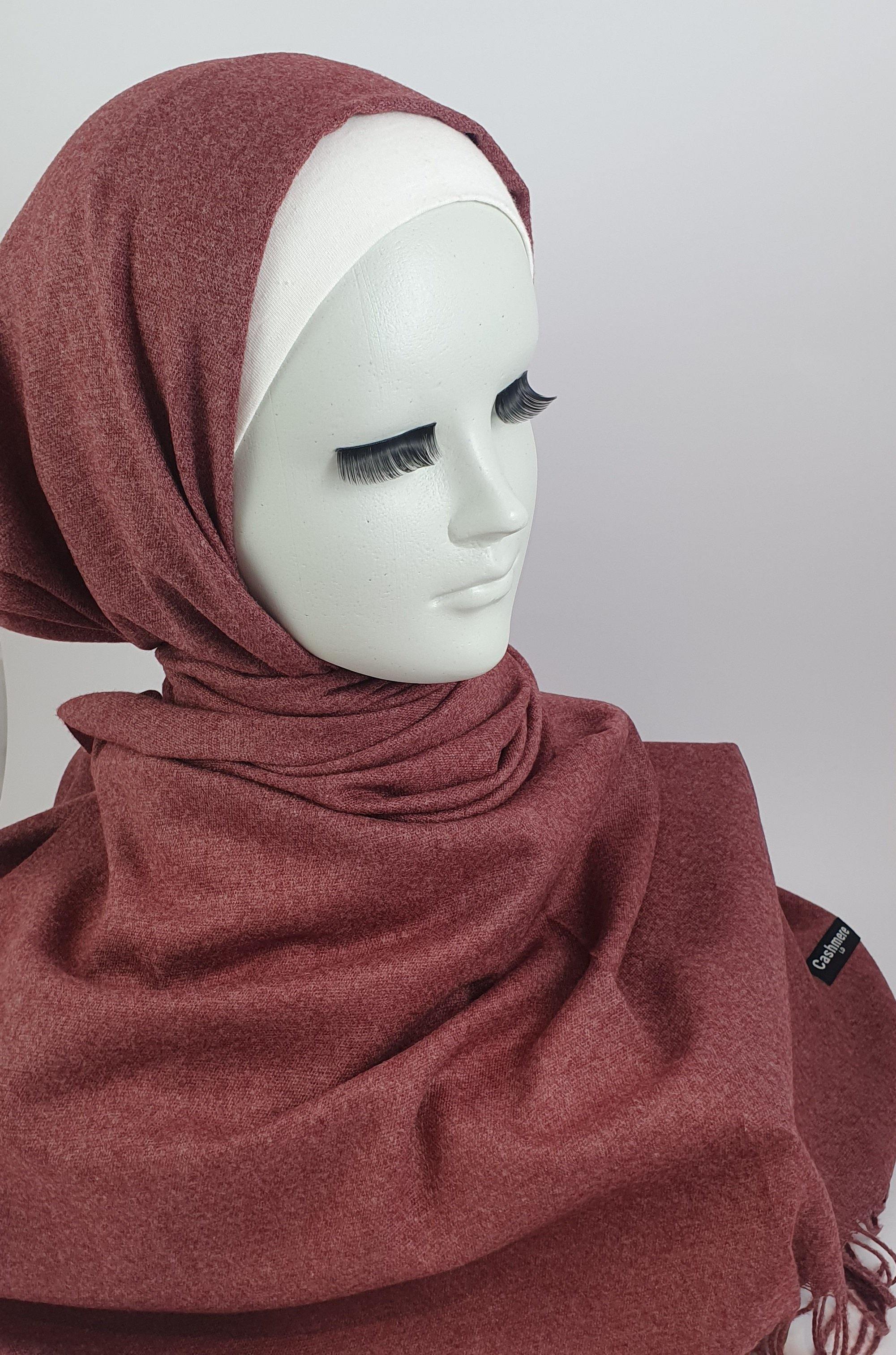 Mulberry Cashmere Hijab - Scarvista