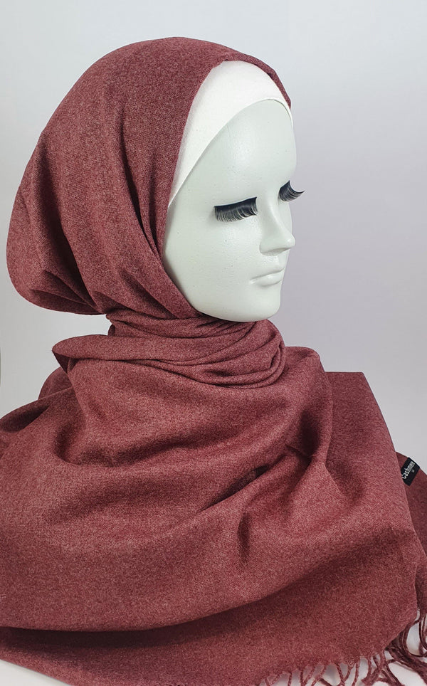 Mulberry Cashmere Hijab - Scarvista