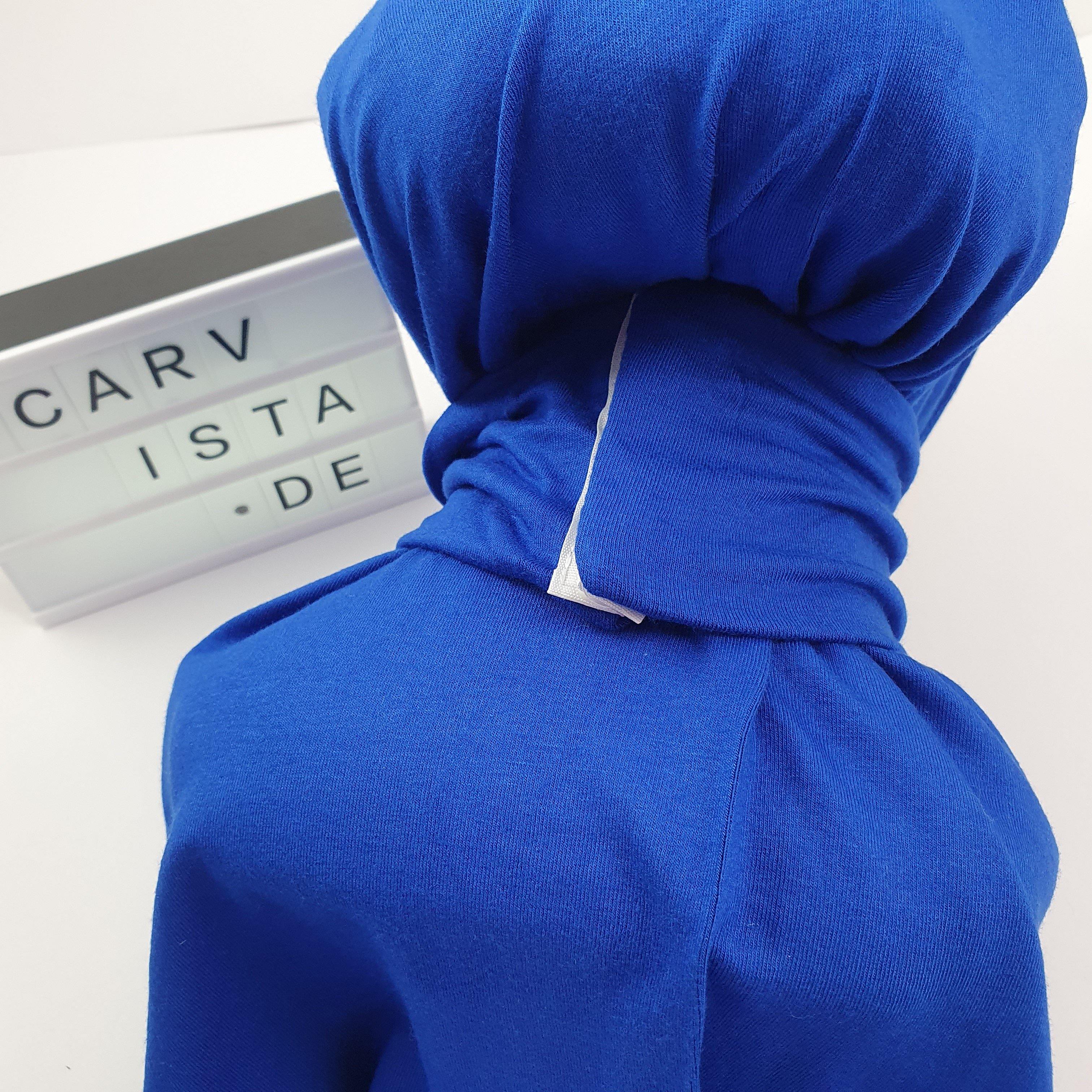 Blue Kuwaiti Hijab - Scarvista