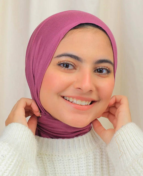 Pink Kuwaiti Hijab